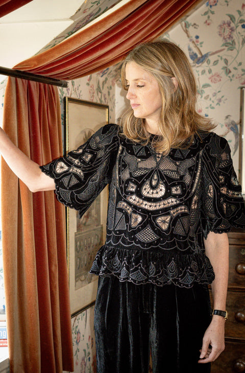 Eliana Embroidery Top