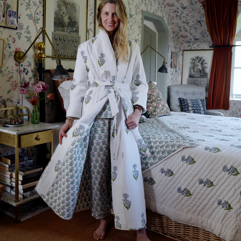 Cotton Dressing Gown 