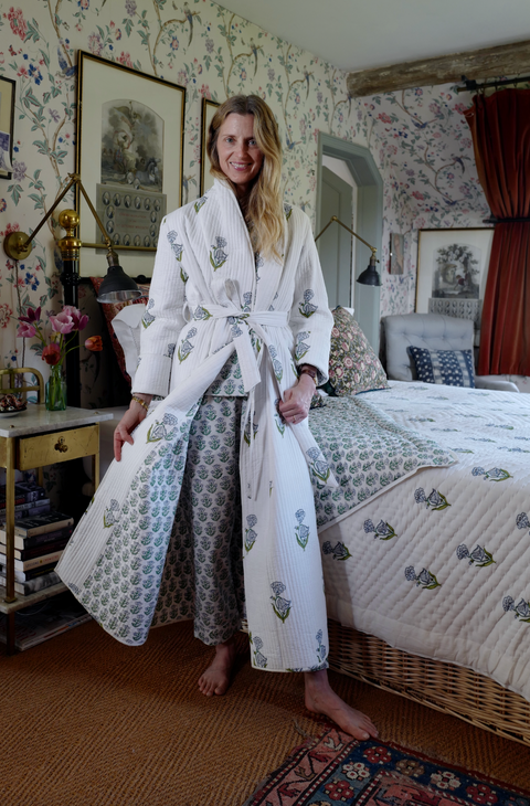 Cotton Dressing Gown 