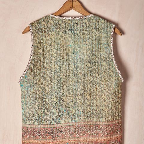 Quilted Kantha Vest