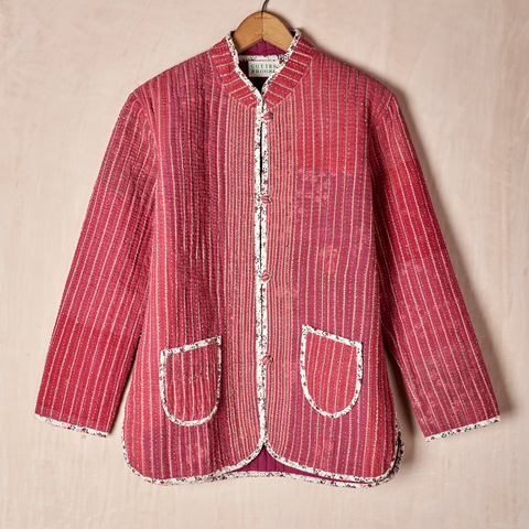 Quilted Kantha Jacket