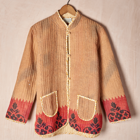 Quilted Kantha Jacket