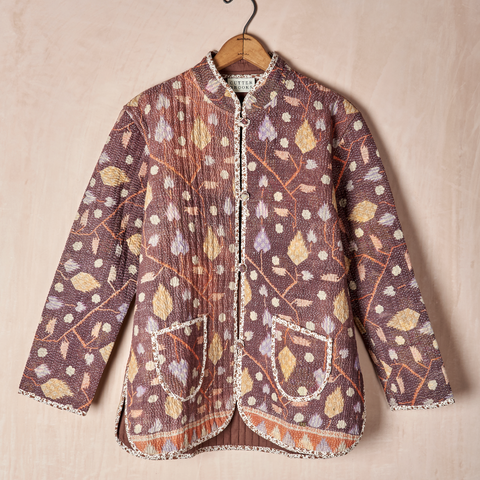 Quilted Kantha Jacket