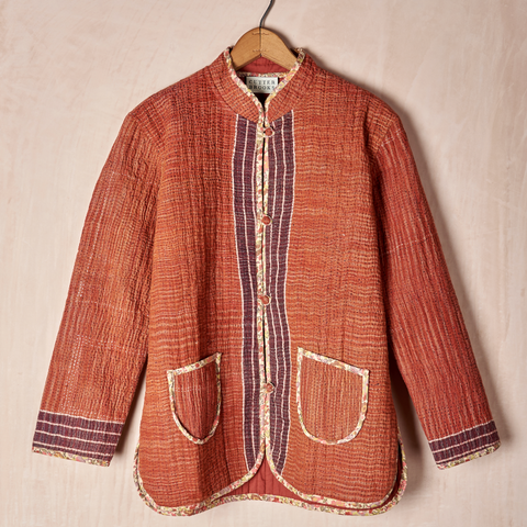 Quilted Kantha Jacket