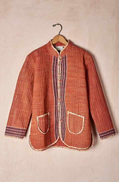 Quilted Kantha Jacket