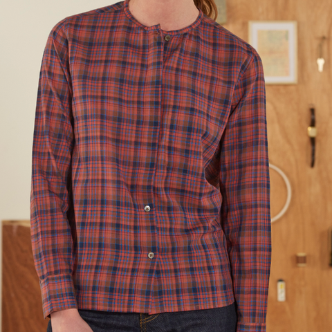 Lucia No.706 Cotton Chemise Shirt