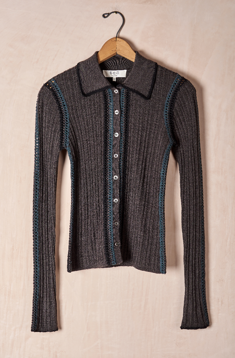 Riva Ribbed Longsleeved Top