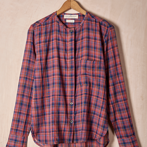 Lucia No.706 Cotton Chemise Shirt