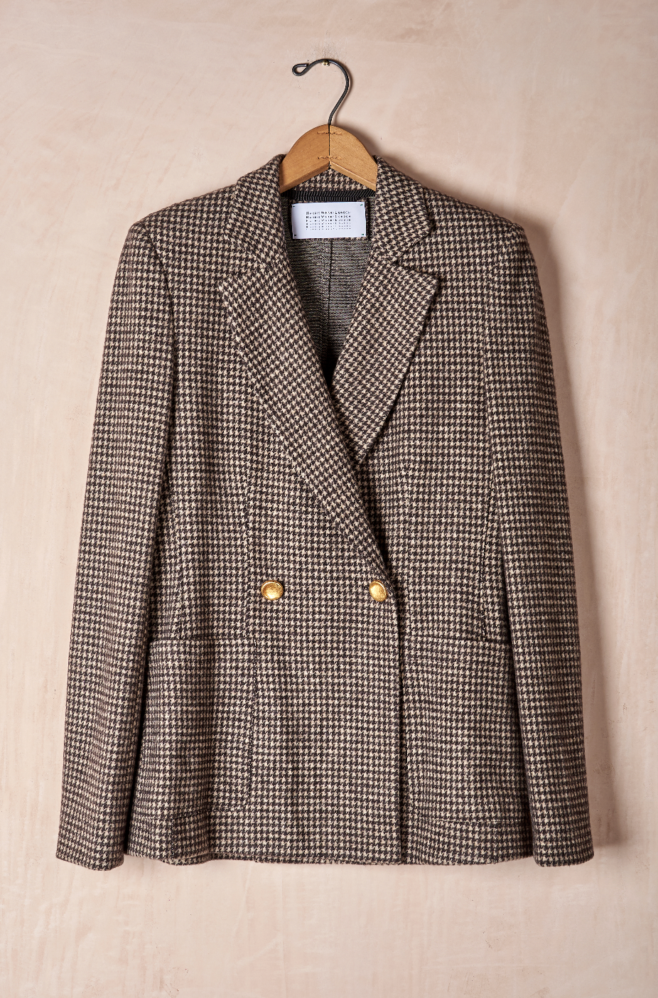 Tweed Wool-Blend Blazer