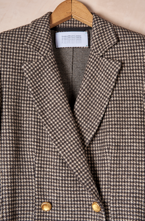 Tweed Wool-Blend Blazer