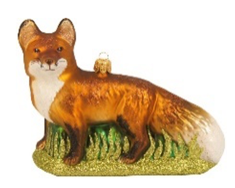Standing Fox Ornament
