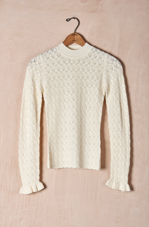 Rue Knit High-Neck Sweater