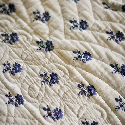 Printed-Cotton Provençal Quilt