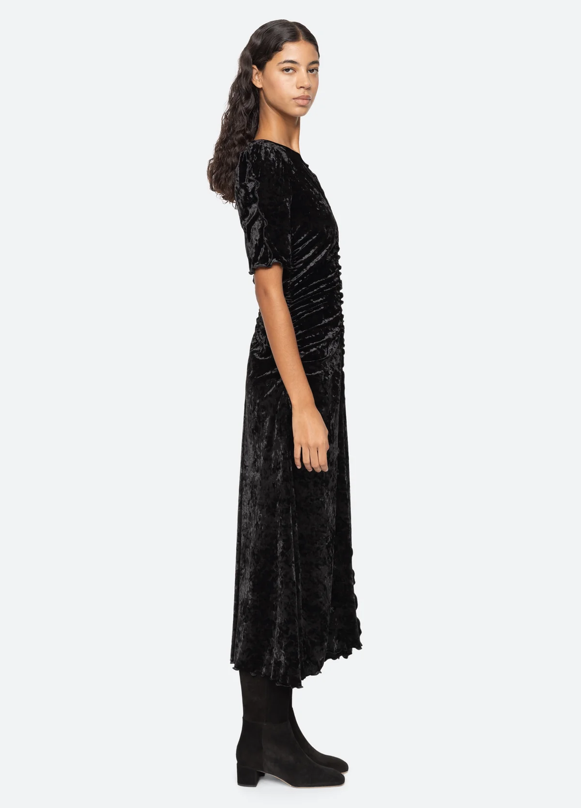 Cailyn Velvet Dress Cutter Brooks