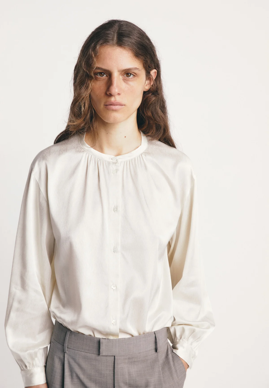 Derian Silk Shirt Cutter Brooks