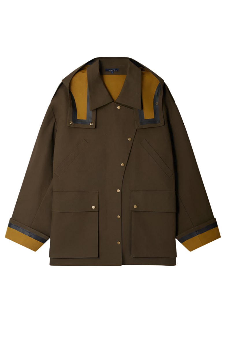 Berne Cotton Coat Cutter Brooks
