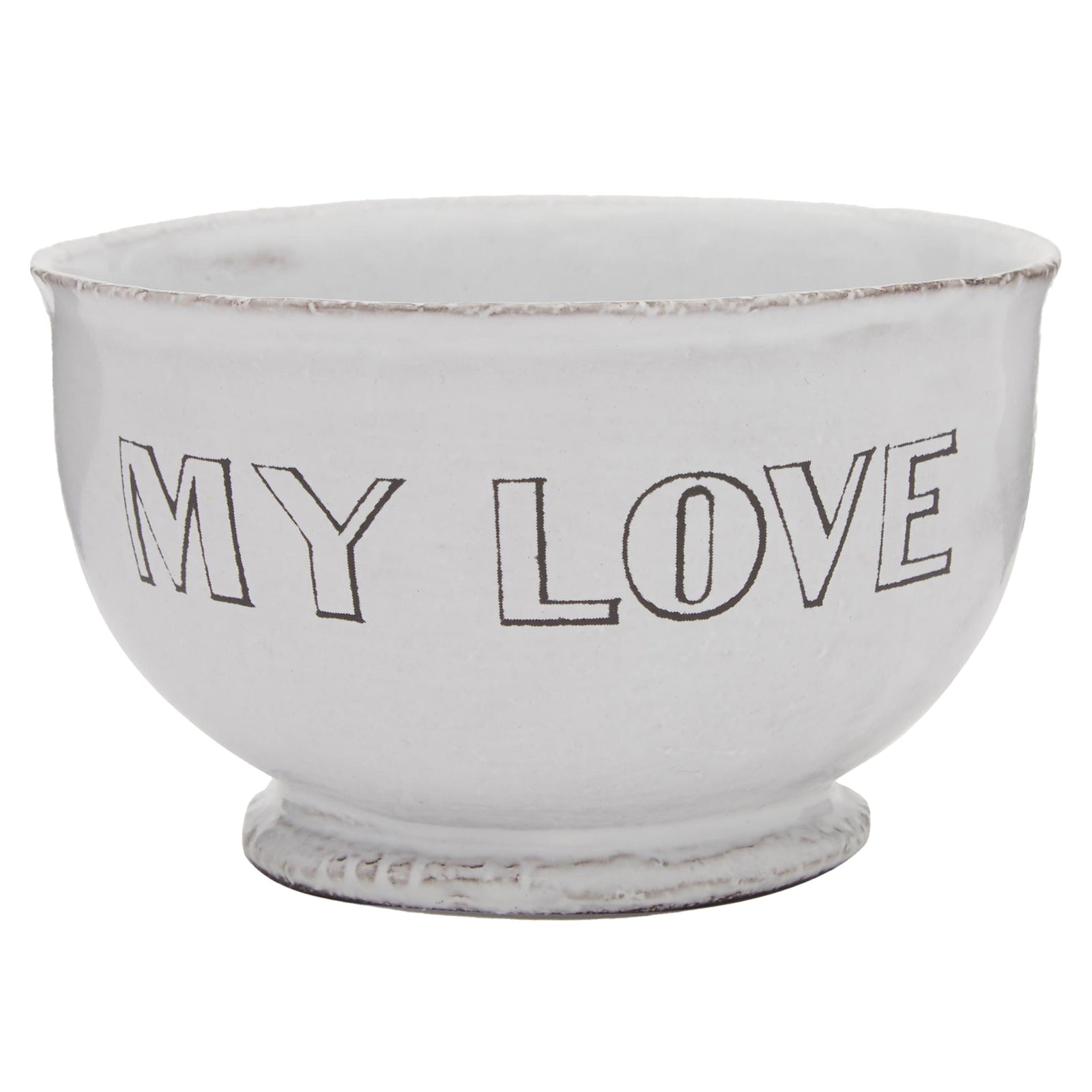 White Terracotta My Love Cup