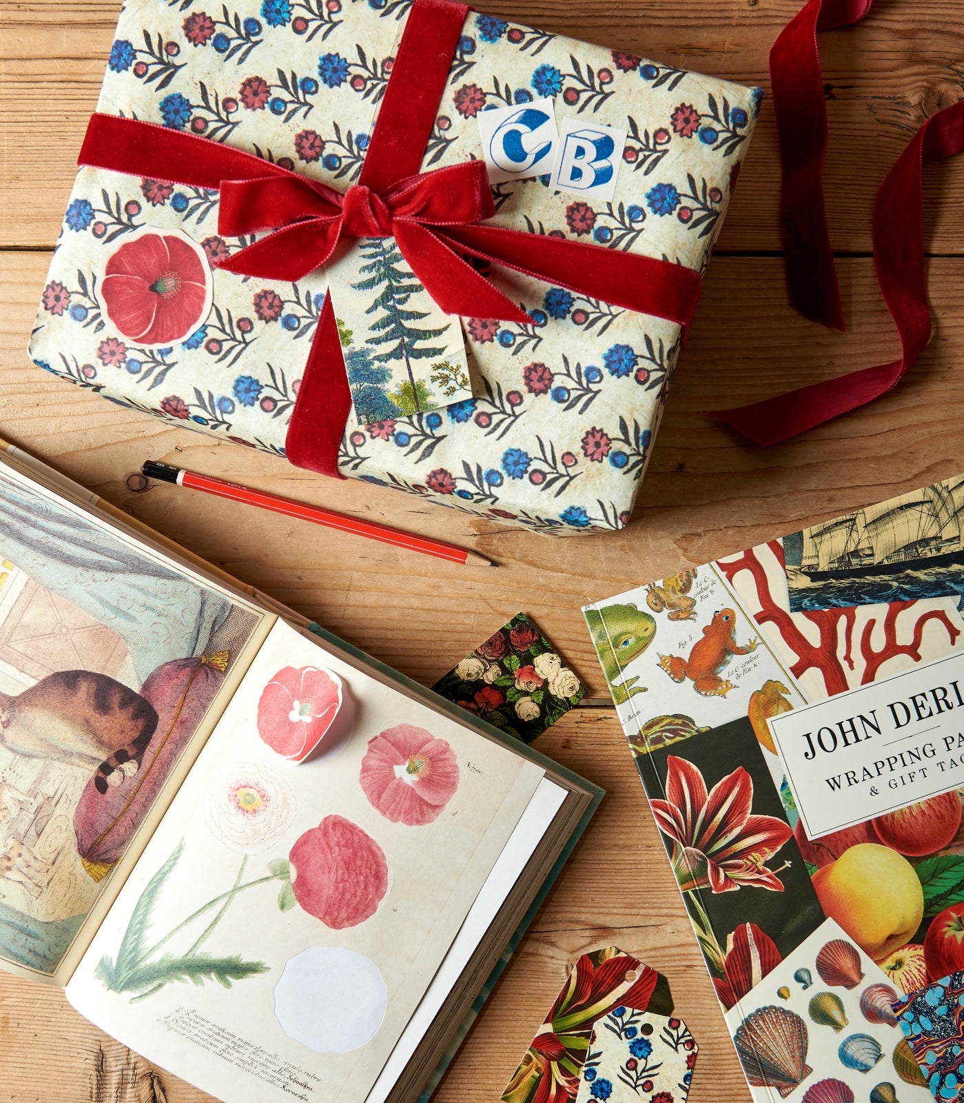 John Derian Paper Goods: Wrapping Paper & Gift Tags by John Derian