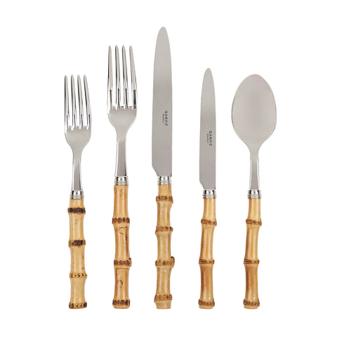 Real Bamboo Cutlery (Set of Five)
