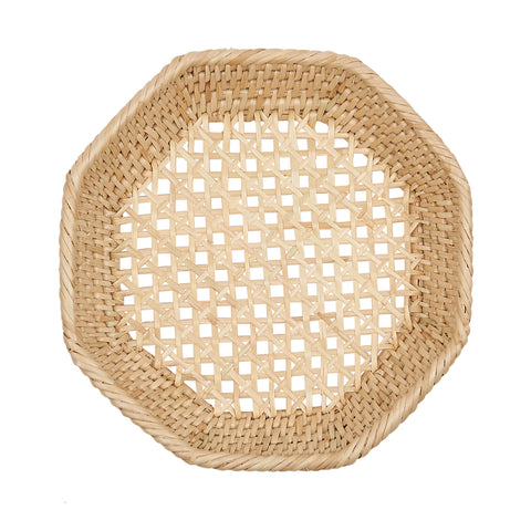 Rattan Octagonal Basket