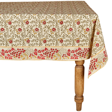 Christmas Jaal Tablecloth