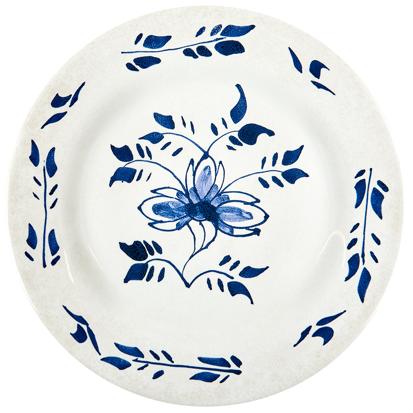 "London Delft" Melamine Dinner Plate