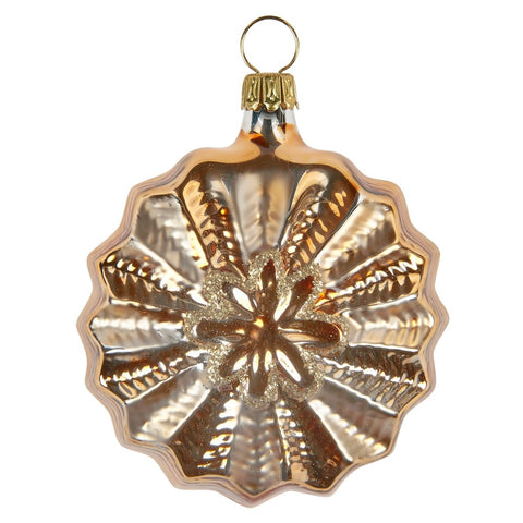 Gold Ornaments, Set of Six