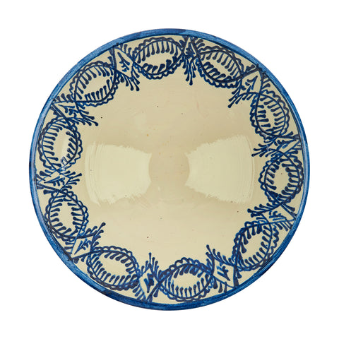 Ceramic Blue Serving Bowls