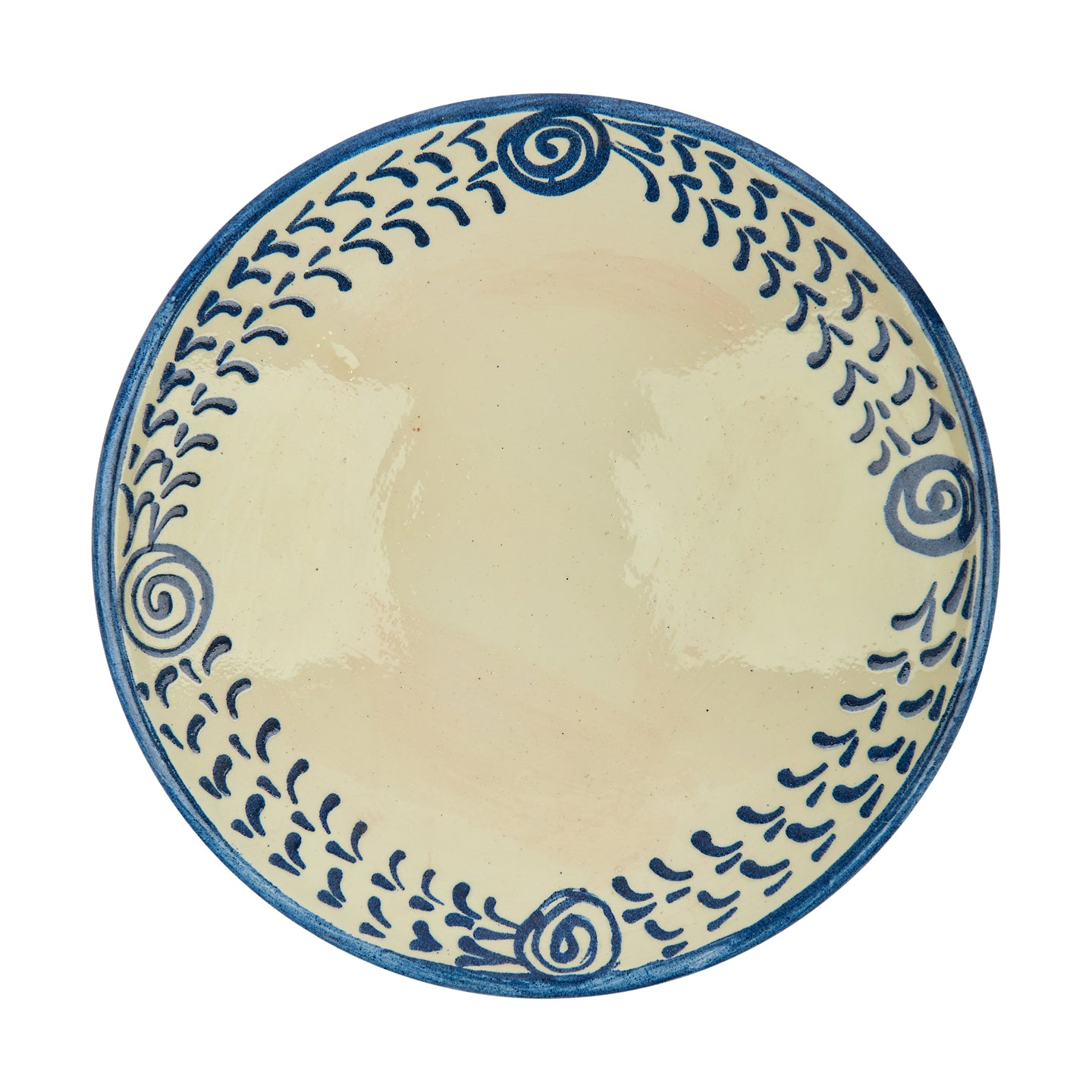 Ceramic Blue Dining Plates