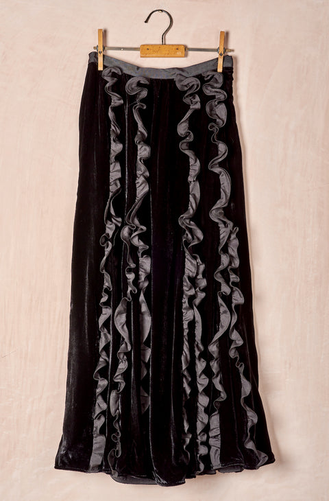 Mikaela Velvet Skirt