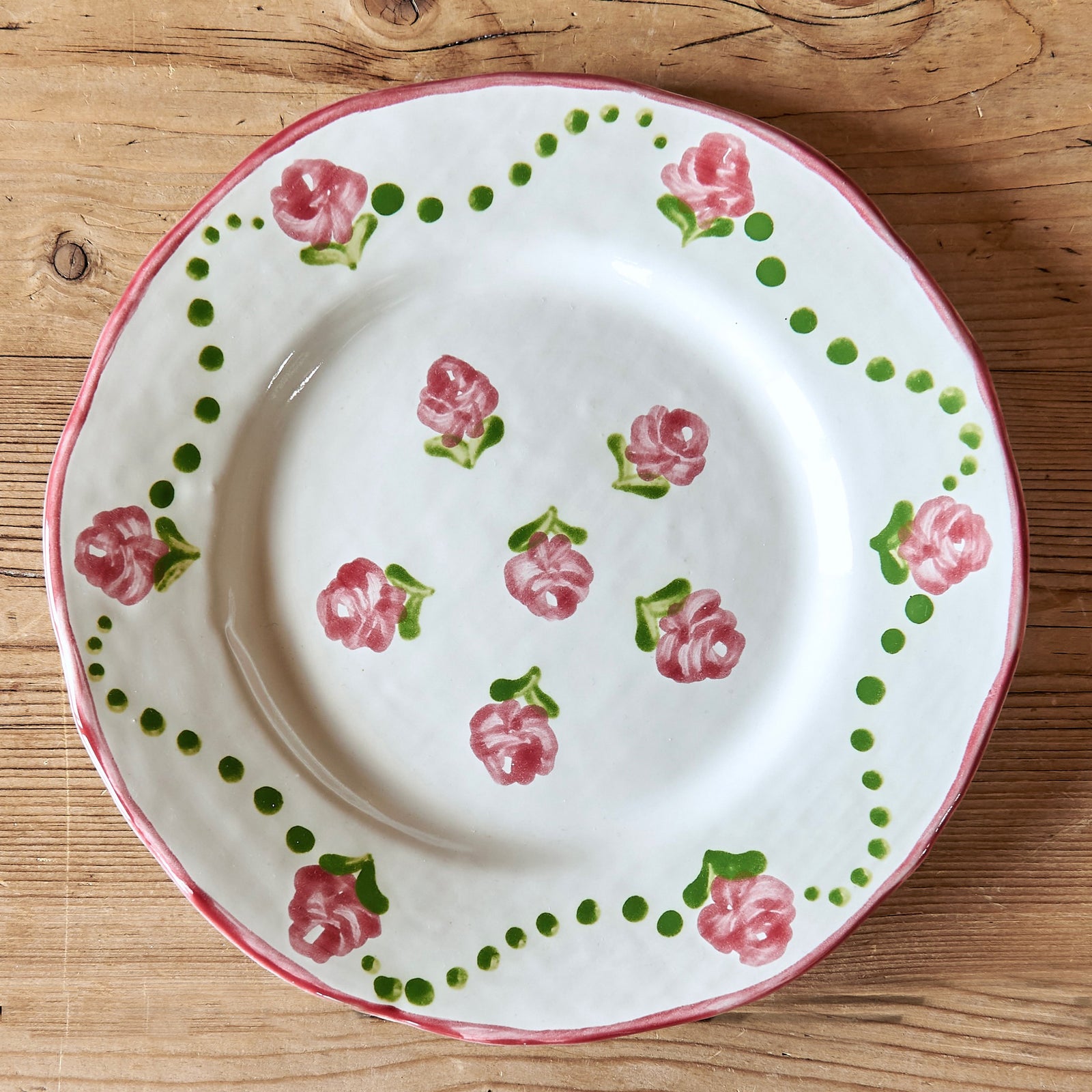 Petit Rose Salad Plate (Pair)