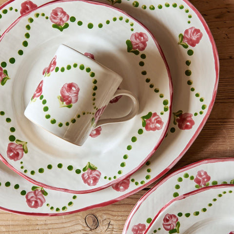 Petit Rose Medium Platter