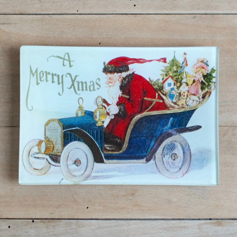 Speeding Santa Mini-Tray