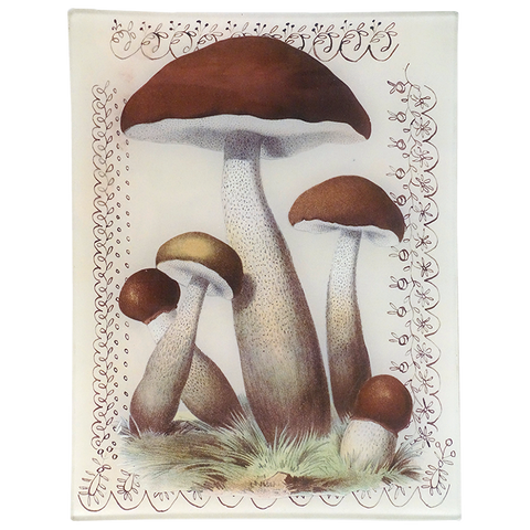 Mushroom with Lace Tray
