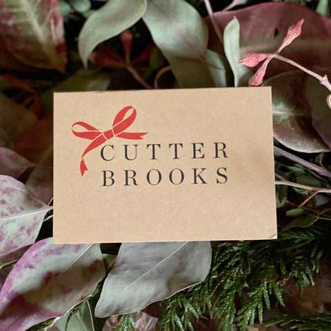 Cutter Brooks Gift Card