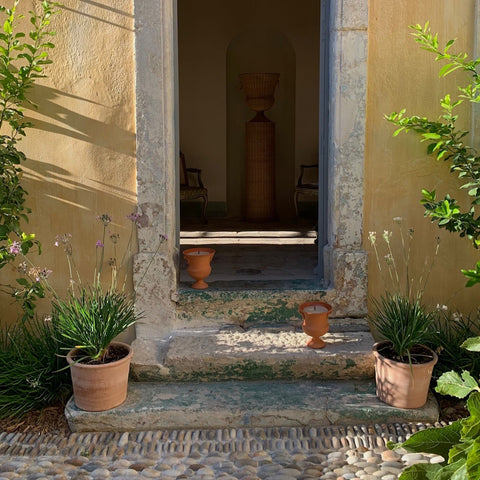 Terracotta Urn Candle