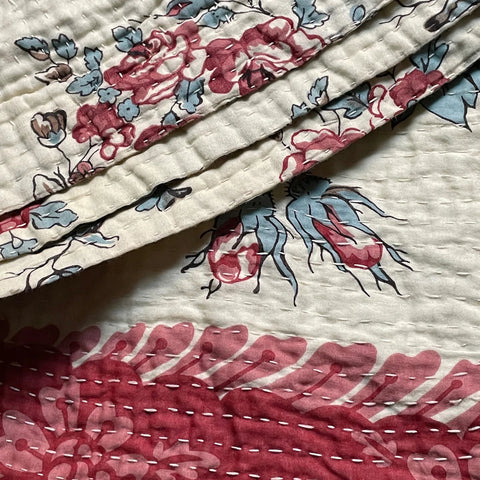John Derian x Jeanette Farrier Bedcover (French Floral)