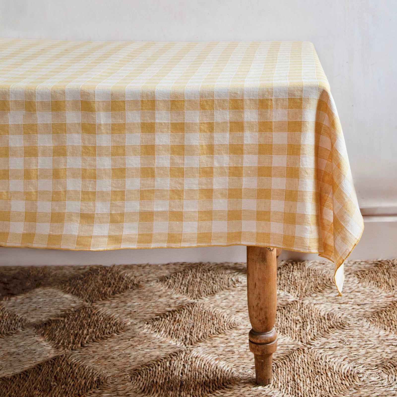 Paille Vintage Gingham Tablecloth
