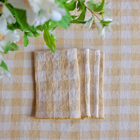 Paille Vintage Gingham Napkin