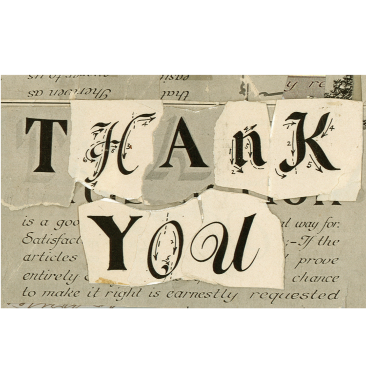 Thank You Postcard (Pack of 10)