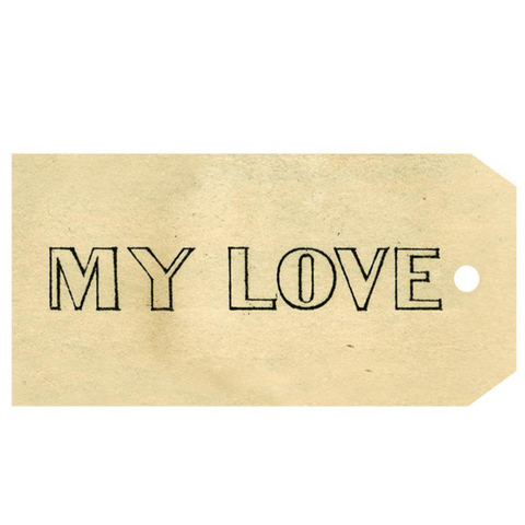 My Love Tag (Pack of 5)