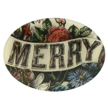 Merry Oval Tray