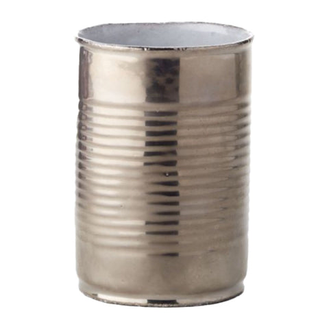Conserve Tall Mini Vase, Platinum