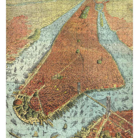 The City Of New York Jigsaw Puzzle