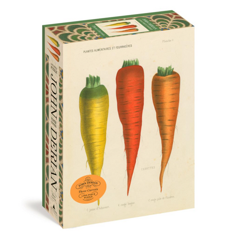 John Derian Three Carrots Jigsaw Puzzle