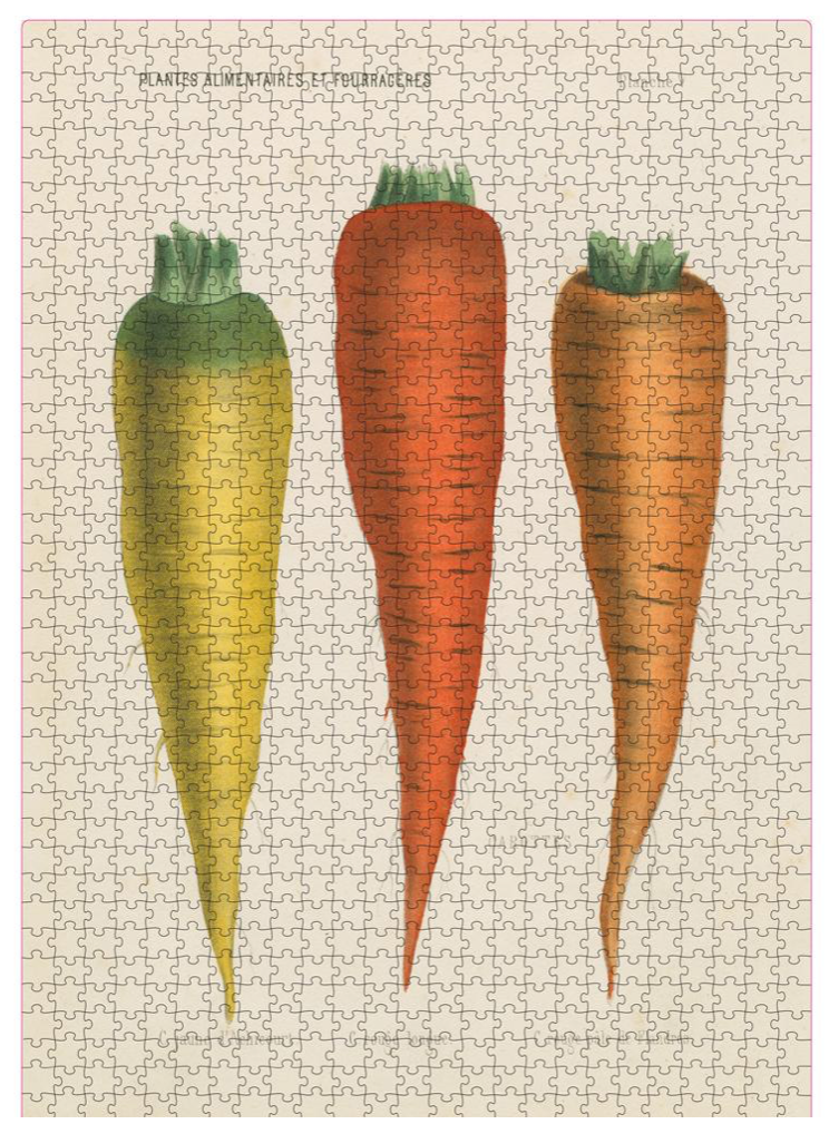 Three Carrots Jigsaw Puzzle