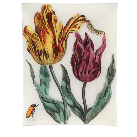 Tulips & Bugs Tray