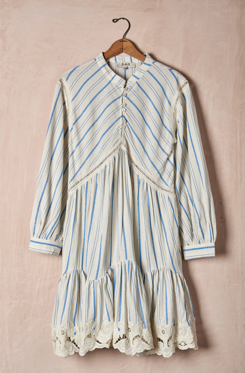 Brady Cotton Stripe Dress