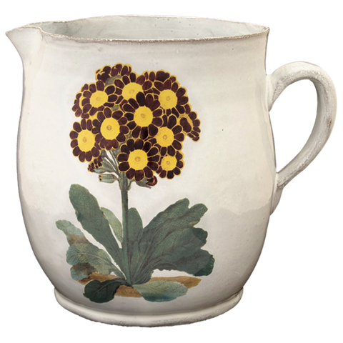 White Terracotta Primrose Pitcher